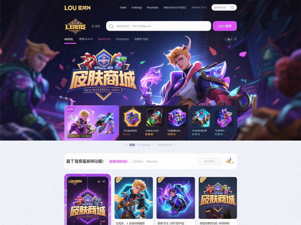 LOL官网皮肤商城,选购专属炫酷外观 LOL官网首页的皮肤商城是玩家获取英雄外